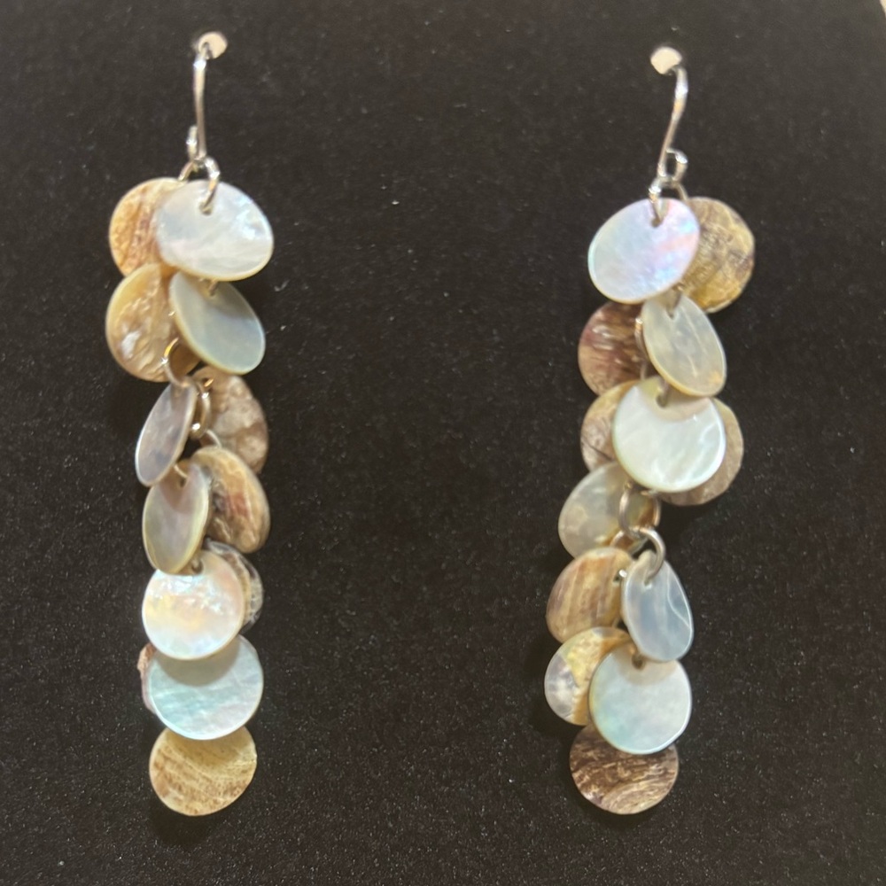 Set of 3 Shell Dangle Earrings